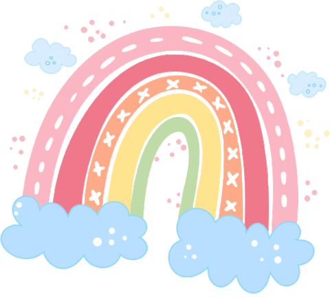 Rainbow Fulanas Sticker by fulanasgraficas