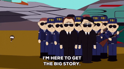 Secret Service Fbi GIF by South Park