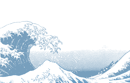 Wave Ocean Sticker