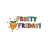 Happy Friday Sticker by Fat Mango Creative