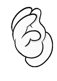 Hand Click Sticker