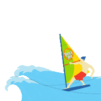 fun parasailing Sticker by Beach Hut Sunblock