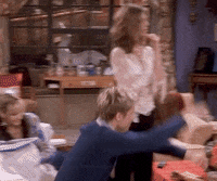 High Five Brad Pitt GIF by Friends