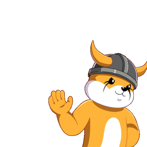 Well Done Crypto Sticker by FLOKI