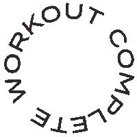 Workout Complete Sticker by TarynNewton