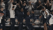 Happy Lets Go GIF by Xavier Men's Basketball
