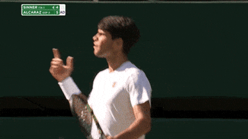 Carlos Alcaraz GIF by Wimbledon