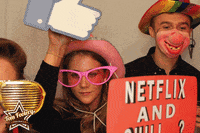 tomfoolerybooth fun birthday photobooth props GIF
