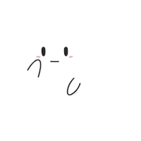 itsnikola4 halloween white ghost cute ghost Sticker