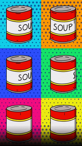 Pop Art Soup GIF by Robot Gentleman