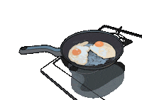 Frying Pan Sticker