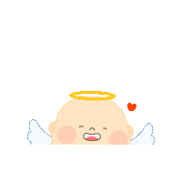 In Love Baby Sticker