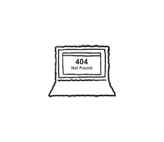 Laptop Error Sticker