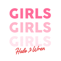 haloandwren bridetobe bridalboutique halowren halo and wren Sticker
