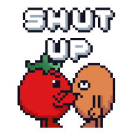 Tell Me Potato Sticker by Potatoz by 9GAG