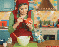 happy santa claus office GIF by The Elves!