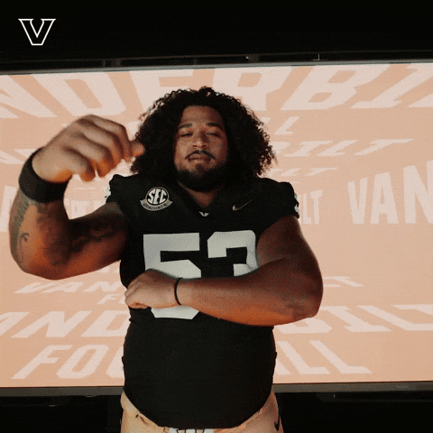 Celebrate Jordan White GIF by Vanderbilt Athletics