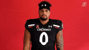University Of Cincinnati Reaction GIF by Cincinnati Bearcats