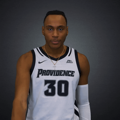 Basketball Block GIF by Providence Friars