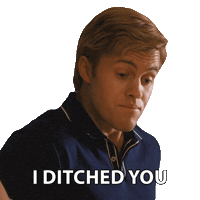 Left You Sticker by NETFLIX