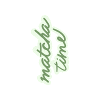 Green Tea Sticker