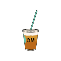 Iced Tea Peach Sticker by Half Million