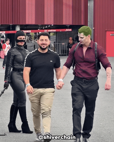Man Holding GIF