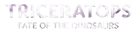 Dinosaur Triceratops Sticker by Museums Victoria