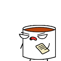Angry Coffee Sticker