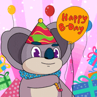 Happy Birthday GIF by Morph