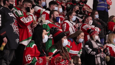 Hockey Fans GIF by Cardiff Devils