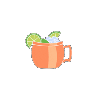TastyIndianBistro moscow mule moscowmule tasty indian bistro tastyindianbistro Sticker