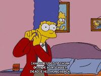 happy marge simpson GIF