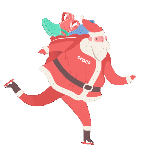 Santa Sticker by crocsru