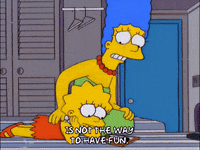 loving marge simpson GIF