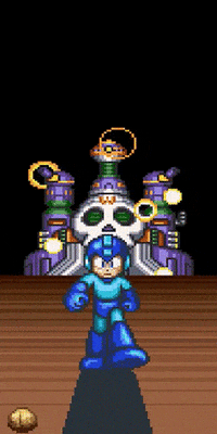 mega man sprite GIF