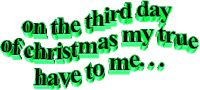 merry christmas Sticker by AnimatedText