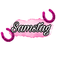 Rosa Wochentag Sticker