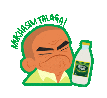 datuputiph food wow sour vinegar Sticker