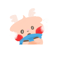 Character Deer Sticker