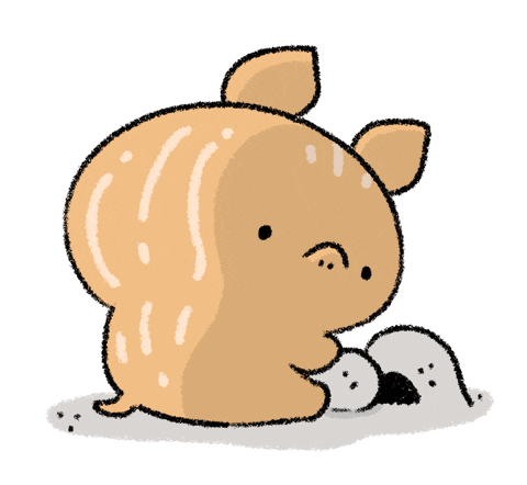 Pig Piggy GIF by BREAD TREE