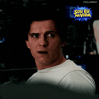 Confused Tom Holland GIF by Sou Eu Na Vida