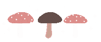 Mushroom Bujo Sticker