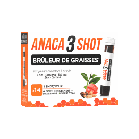 Anaca3 shot corps minceur perte de poids Sticker