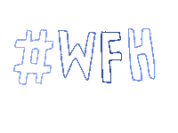 Work From Home Sticker by Variety