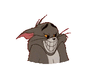 Tom And Jerry Smile Sticker by reactionstickers