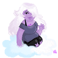 steven universe amethyst Sticker