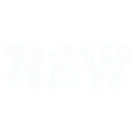 New Post 白 Sticker