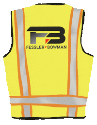 Construction Safety Sticker by Fessler & Bowman