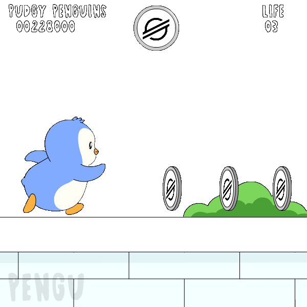 Crypto Penguin Sticker by Pudgy Penguins